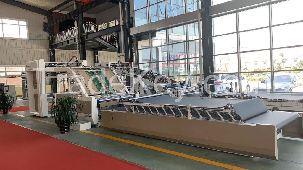 automatic flute paperboard laminating machine