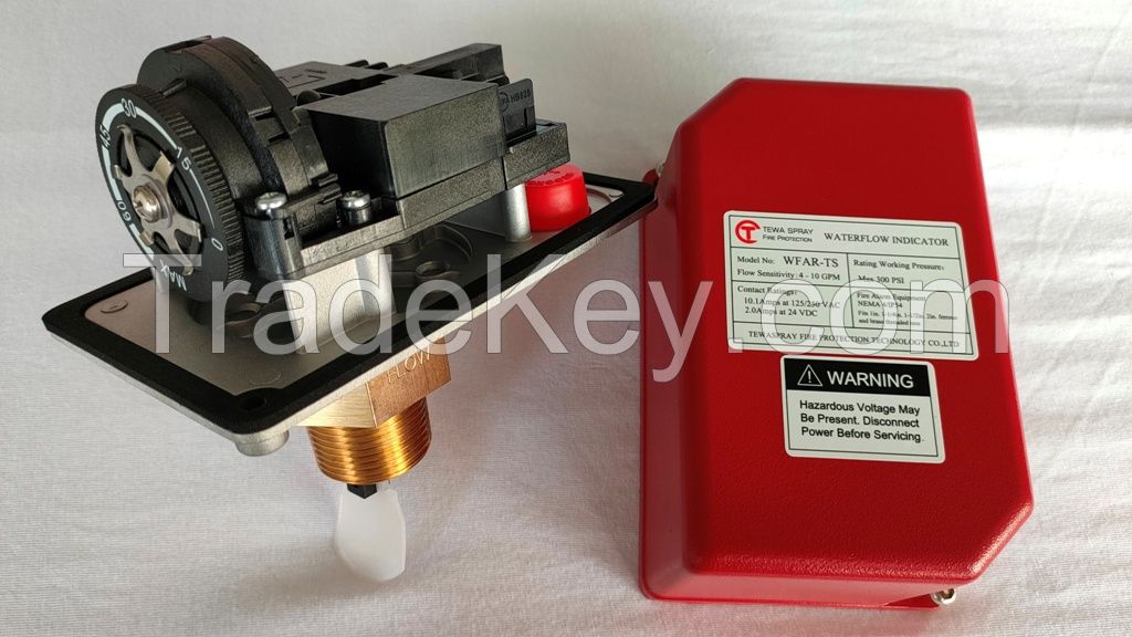 OEM Flow Switch, Vane Type, 450psi, Systemsensor Water Flow Detector 