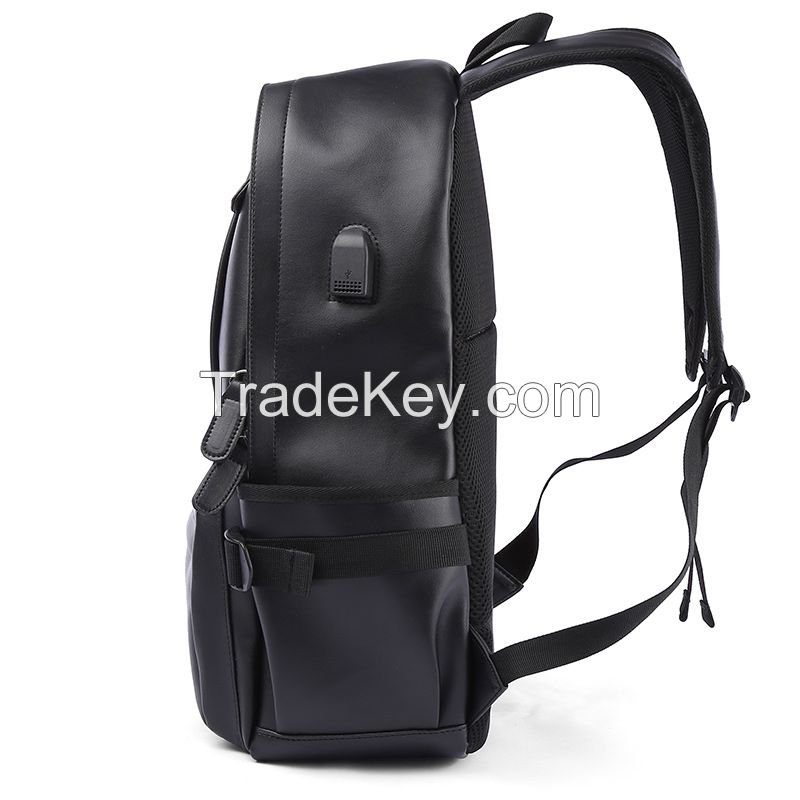 Guangzhou College school laptop bags women back pack men waterproof Backpack Leather Back Pack bags