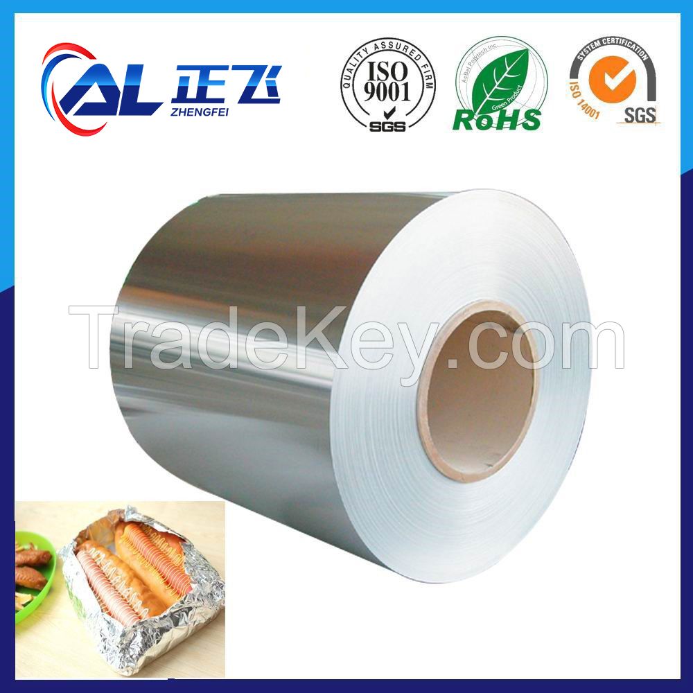8011 1235 household aluminum foil jumbo roll HHF China manufacture best price quality