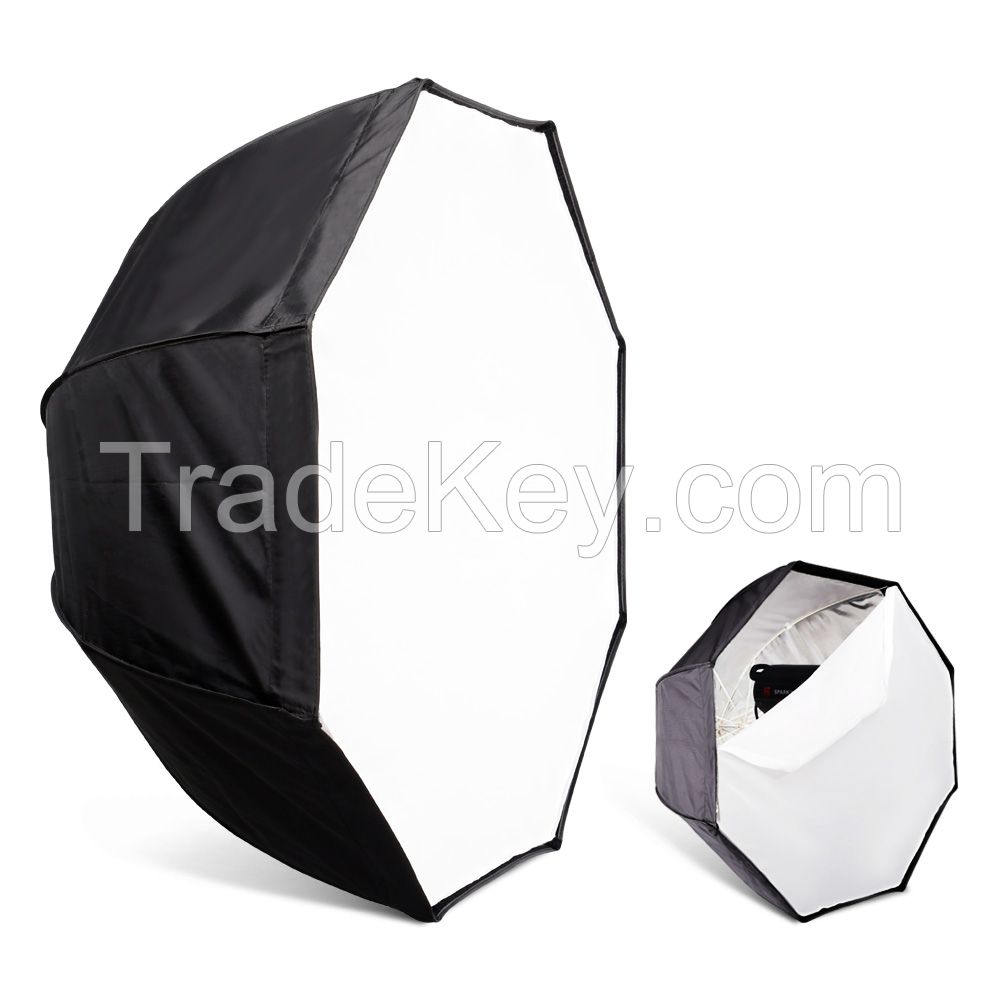 120cm 47in Portable Octagon Softbox Umbrella Brolly Reflector for Speedlight Flash