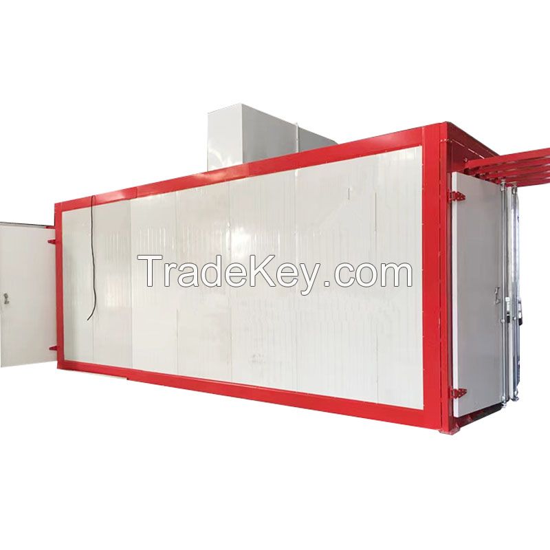 powder coating curing baking oven
