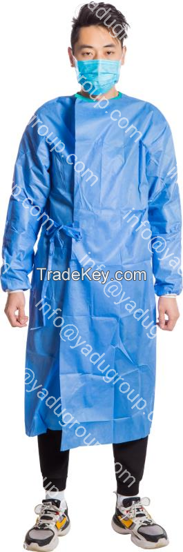 Hospital use Disposable Spunlace operating gown