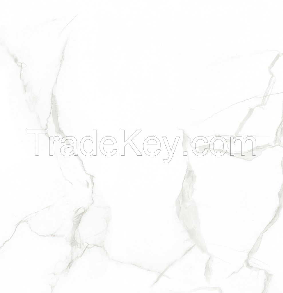 Marble design glazed polished porcelain tile