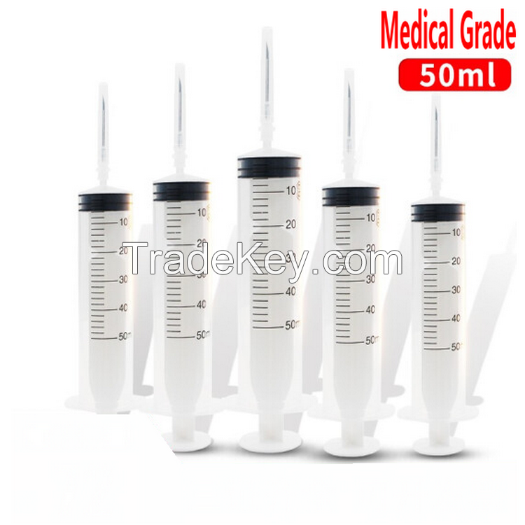 Disposable Dispensing Syringe With Needle