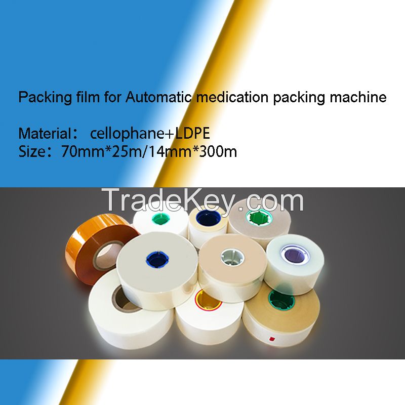 Strip Packing Paper film For JVM Sanyo Tcgrx Parata Pharmacy Dispensing Machine