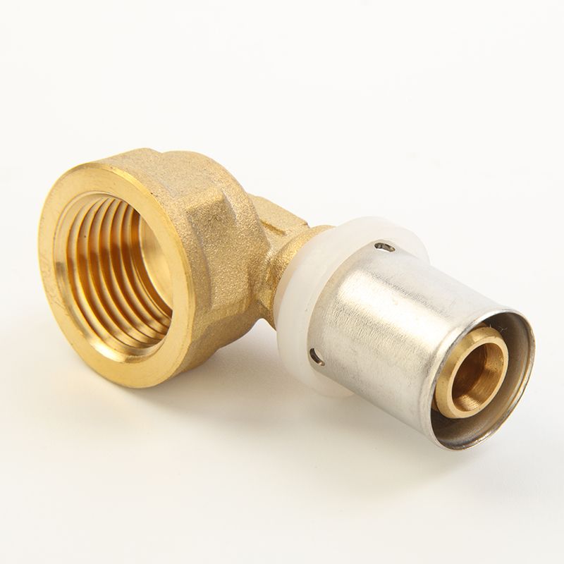 Compression/Screw Fittings in Brass for Multilayer Pipe (male elbow)