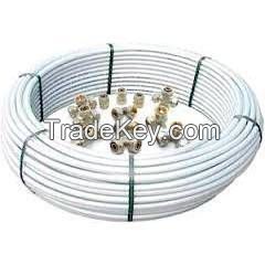 Buttwelded/Overlapped PEX al PEX Pipe for water and gas