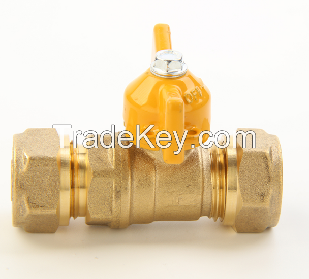 Compression Fittings /Brass fitting for Multilayer Pipes plumbing fitting- valve