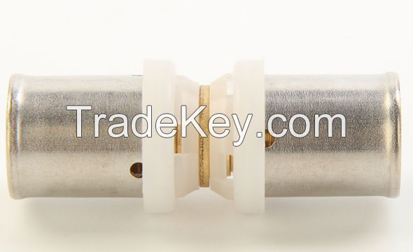 Press Fitting / Brass Fitting plumbing system with Certificate -U /Th /M Type   Equal Straight