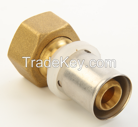 Press Fitting / Brass Fitting plumbing system with Certificate -U /Th /M Type Female traight