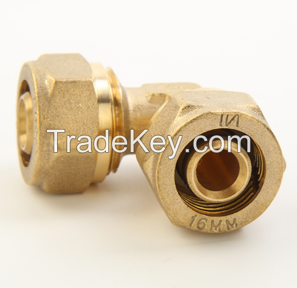 Compression Copper/Brass Fittings-with Watermark/Acs/Aenor/Wras/Skz Certificate-Reduced/Unequal Elbow