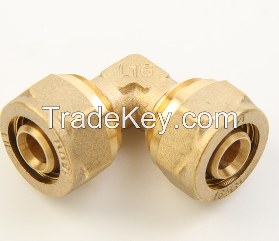 Compression Copper/Brass Fittings-with Watermark/Acs/Aenor/Wras/Skz Certificate-Elbow