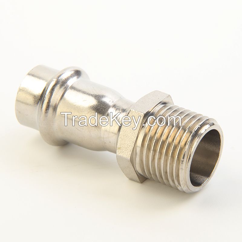 Stainless Steel Fitting-(Male Straight)