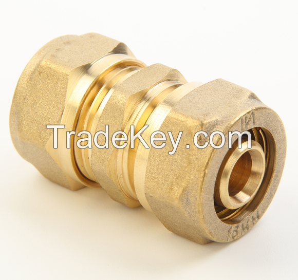 Screw Fittings in Brass for Multilayer Pipes- Reduced Straight