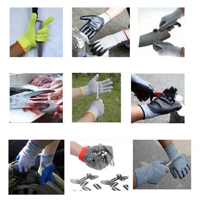 EN388 4342 Anti Cut Working Gloves