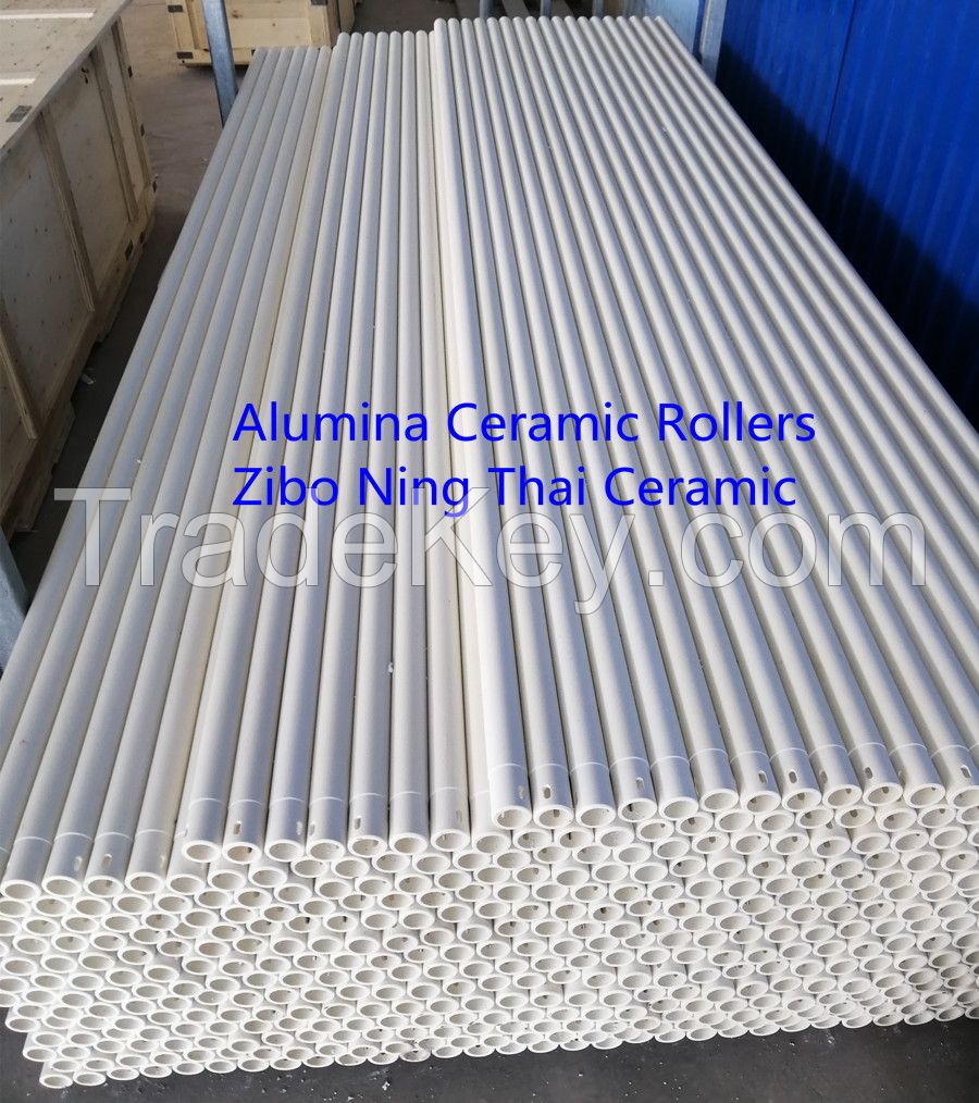 Alumina Ceramic Rollers Used In Roller Kiln of Ceramic Tiles Production