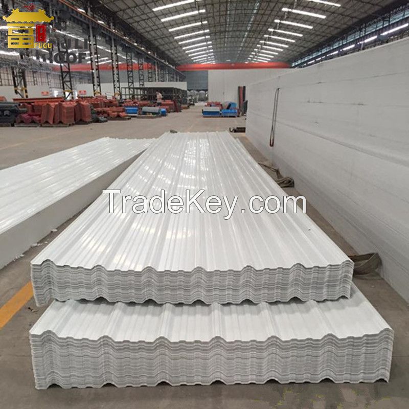 High Quality Apvc Colored Plastic Corrugated Roof Sheet
