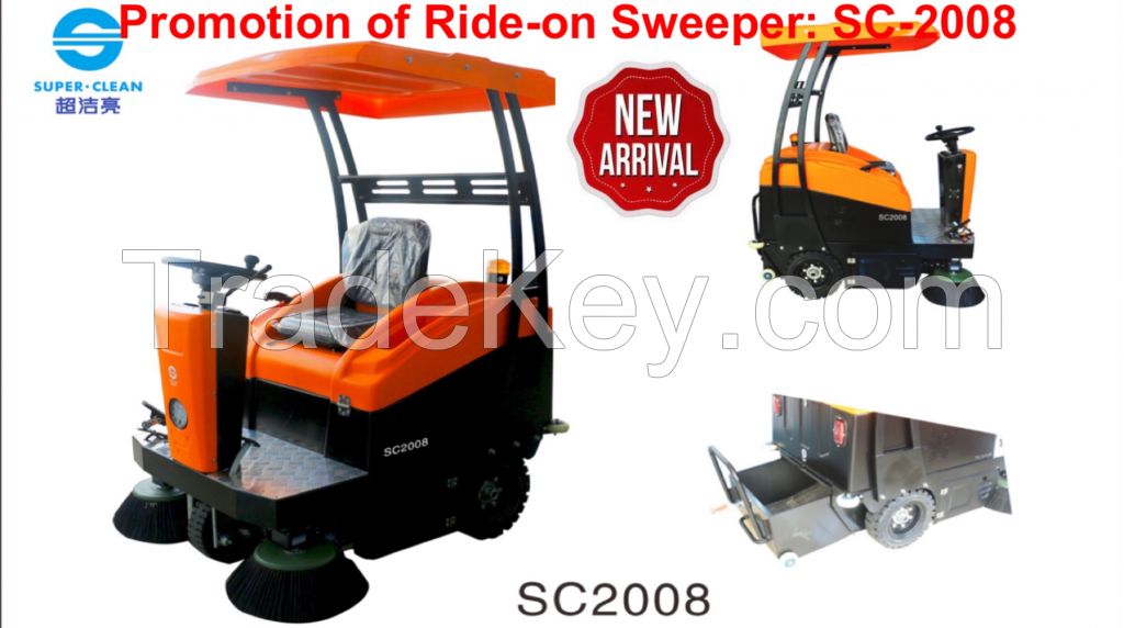 SC2008 Ride-on Sweeper