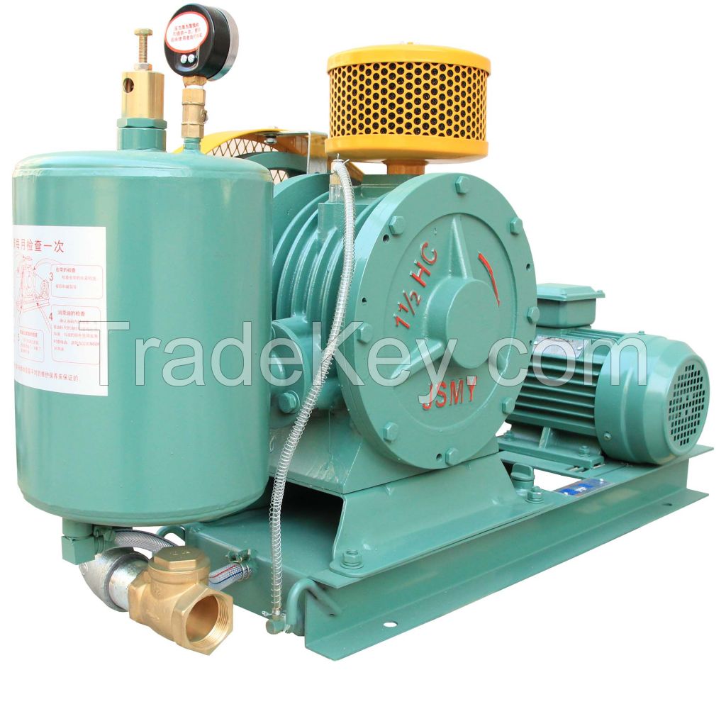 Low noise rotary air blower