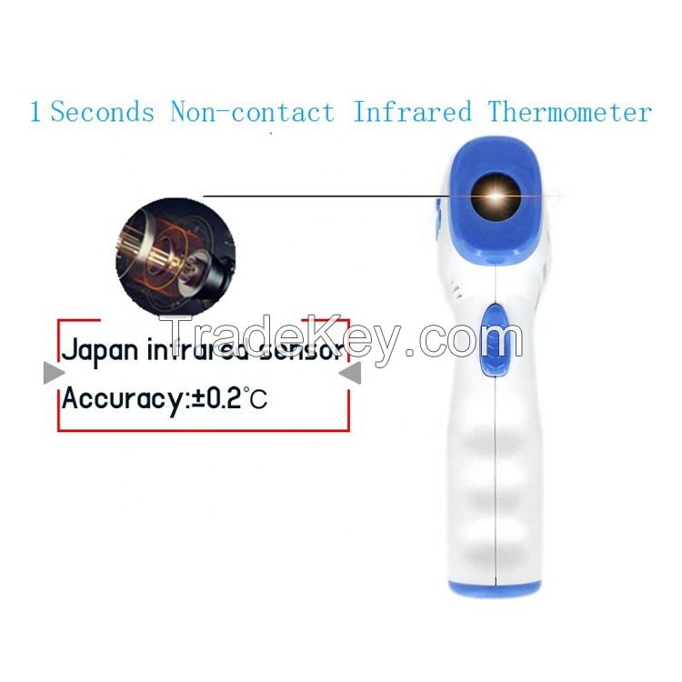 CE Forehead Digital Thermometer Infrared Ir Thermometer Non-Contact Thermometer 