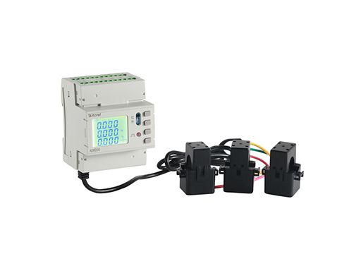 din rail and multi channels energy meter in distribution box