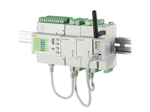 din rail and multiloop energy meter with external current transformers