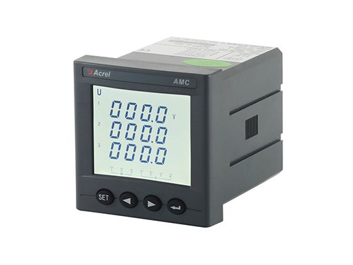 three phase programmable voltmeter with LED diaplay