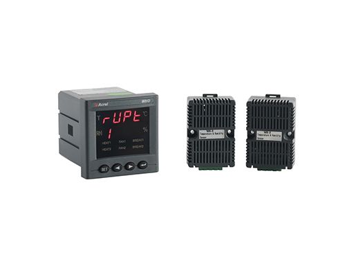 2 channels temperature and humidity controller with fault alarm