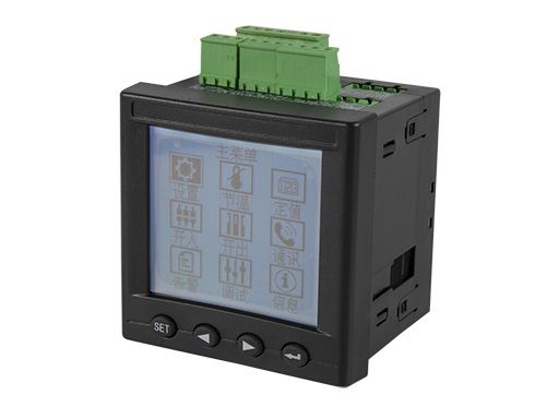 temperature monitoring and display unit for substation