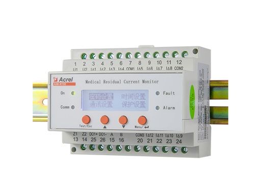 Acrel AIM-R100 residual current monitoring device in TN-S system