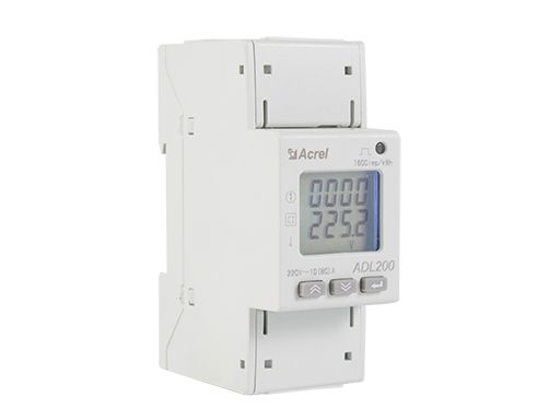 DIN rail single phase energy meter for electric vehicle charger with CE certificate