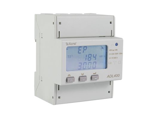 din rail 3 phase energy meter for electric vehicle charger with CE certificate