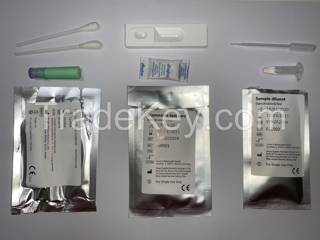 Covid-19 Antibody Fast Detection Kit 1 box (1 box with 20 persons sets, CE Standard)