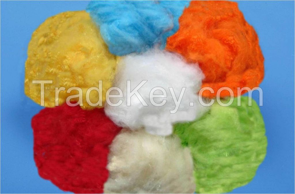 1.2d X 38mm Dope dyed Polyester Staple Fiber
