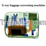 X-ray luggage screening machine
