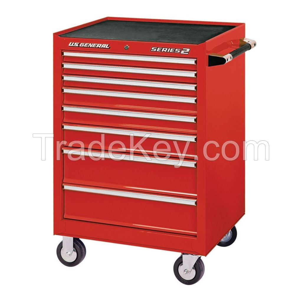 China wholesale 26in.x22in.single Bank Red US general Roller Tool Cabinet 