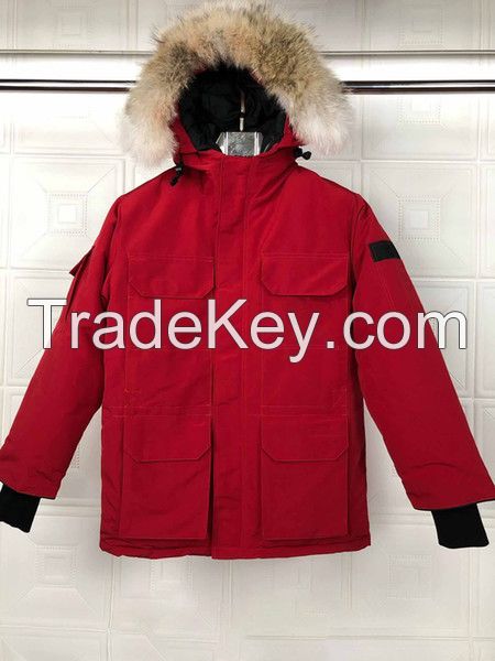 Advanced high quality canada goose down jacket 08 edition wind proof winter down coat Parkas factory sell