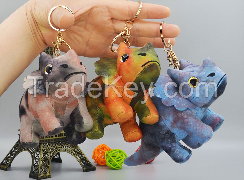 AYZ Plush toys Camouflage Triceratops