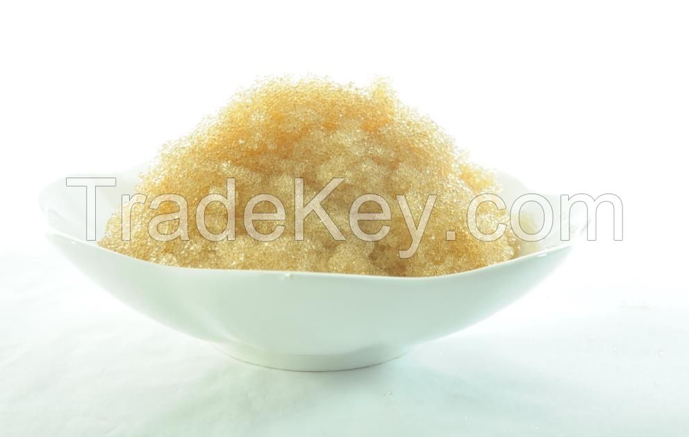 Competitive Price 001x7 Gel Type Strong Acidic Cation Ion Exchange Resin For Water Softener