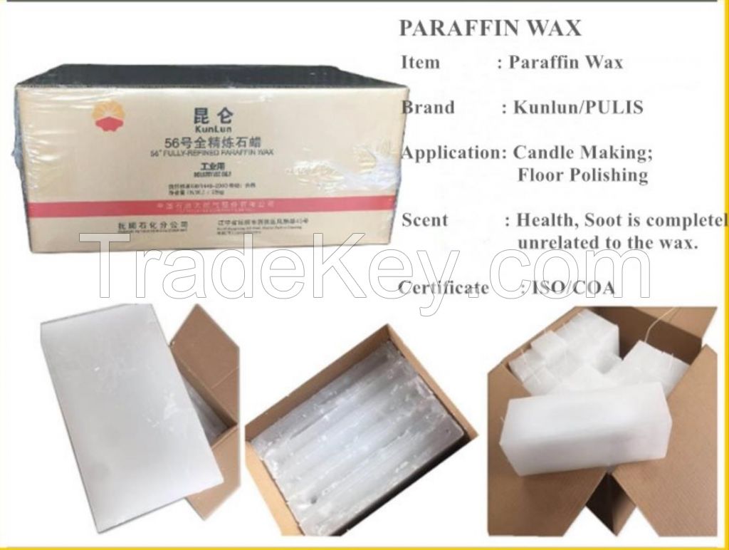 Supply parafin fully refined paraffin wax