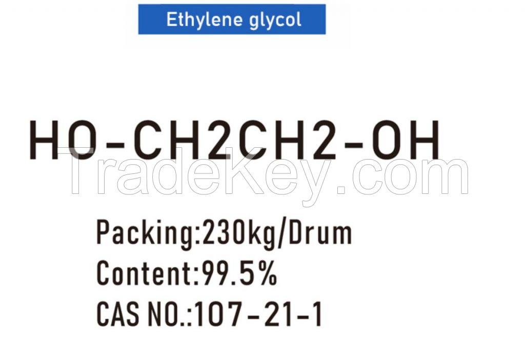 Cas107-21-1 Mono Ethylene Glycol MEG 99.9% Basic Organic Chemicals