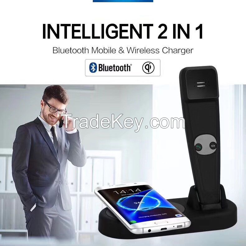 bluetooth mobil handset &amp;amp; wireless charger