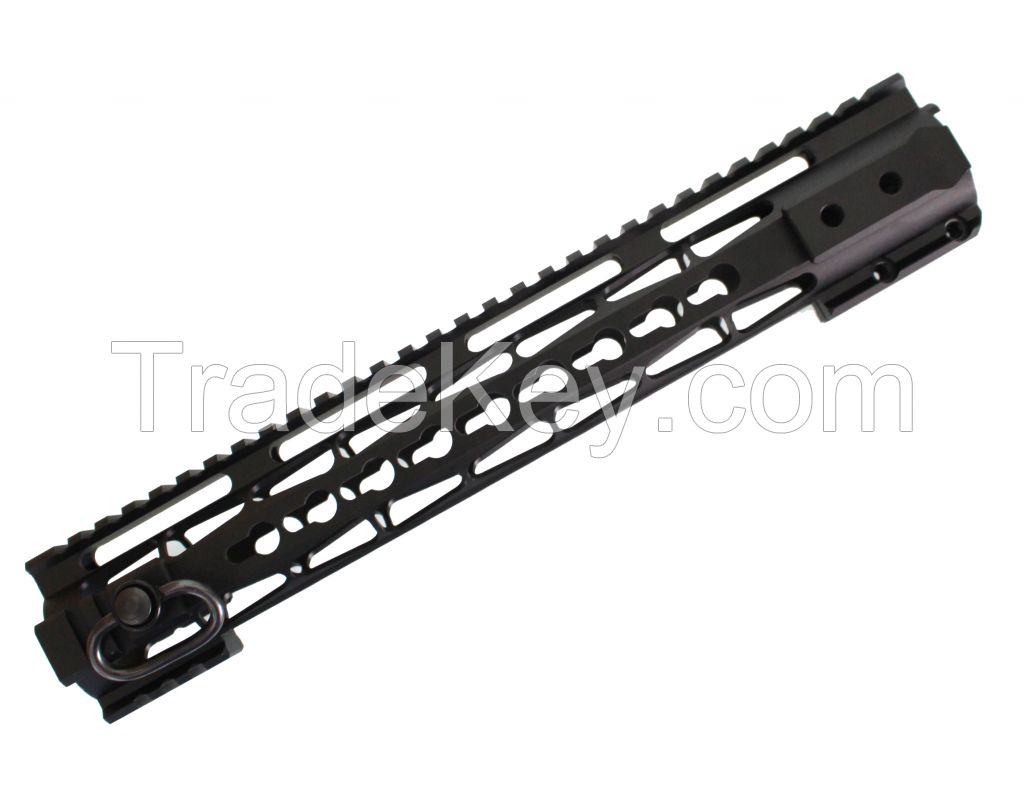 AR15/M4/M16 Compression Lock Slim Handguard With Fixed Rail