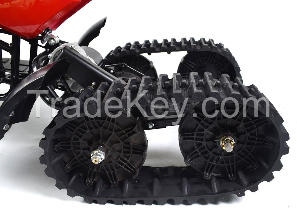 Small Rubber Track Snow Sweeper Snowblower Snow Removal Tracks 118mm