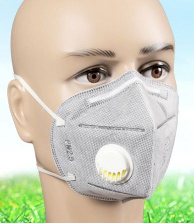 KN95 mask with valve FFP2 mask with valve