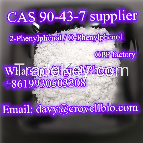 Wholesale price 2-Phenylphenol / o-Phenylphenol / OPP factory CAS 90-43-7 (email:*****)