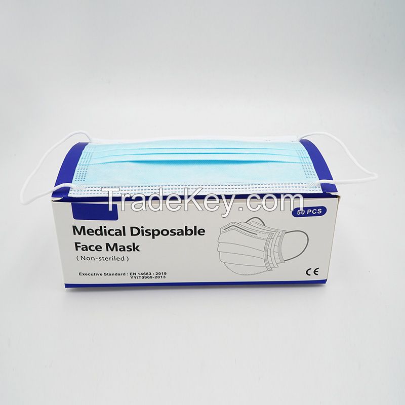 3 Ply Medical Disposable Face Mask 