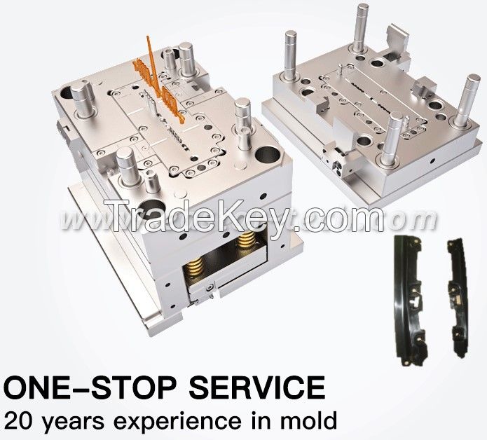 Plastic Container Mould Injection Mold ABS Custom Chain Ring Moulds Plastic Connector for Paving China Blank Cheap Molding