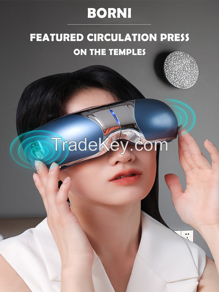 Best Acupoint Therapy Eye Protect Mask Hot sale Eye Massager with Air Pressure and Relaxing Music